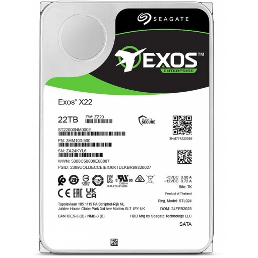 楽天市場】Seagate Exos X18 内蔵ハードディスク HDD 大容量 SATA 512E