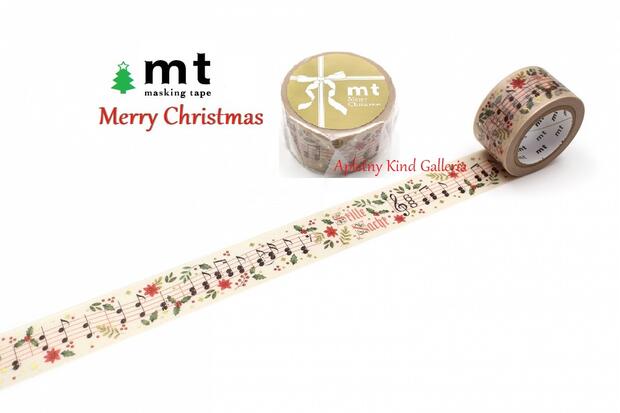 楽天市場】【 2022 X'mas 限定 マステ】 mt クリスマス クリスマス楽譜
