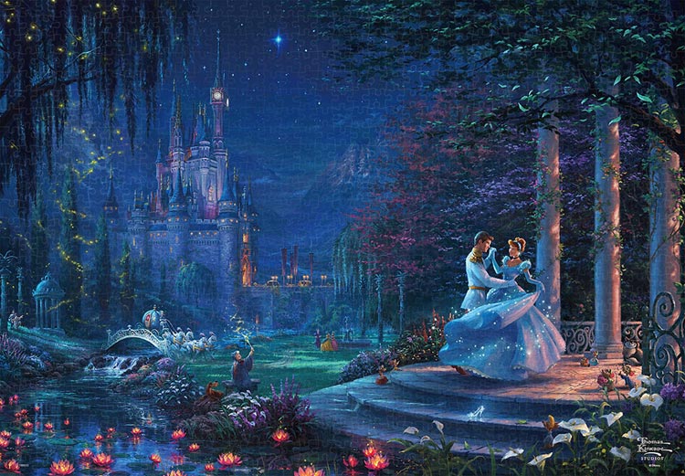 楽天市場】ジグソーパズル Cinderella Dancing in the Starlight