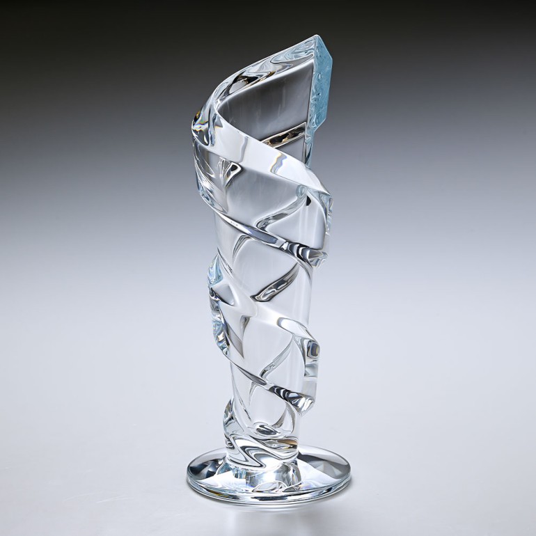 楽天市場】【名入れ可有料】バカラ Baccarat ベース 花瓶 スパイラル