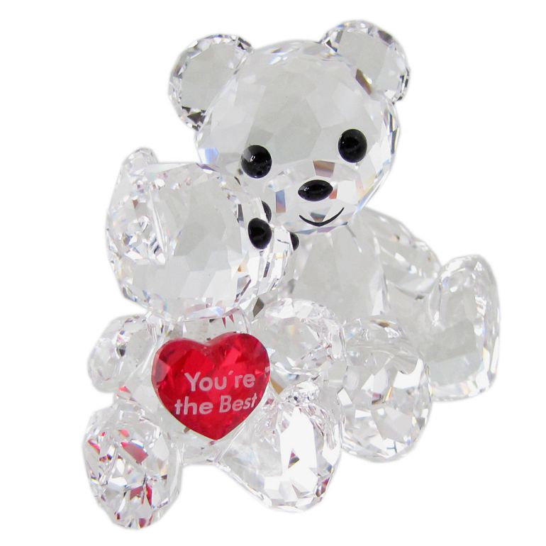 新品・未使用】シュタイフ スワロフスキー クリスタルベア 2005