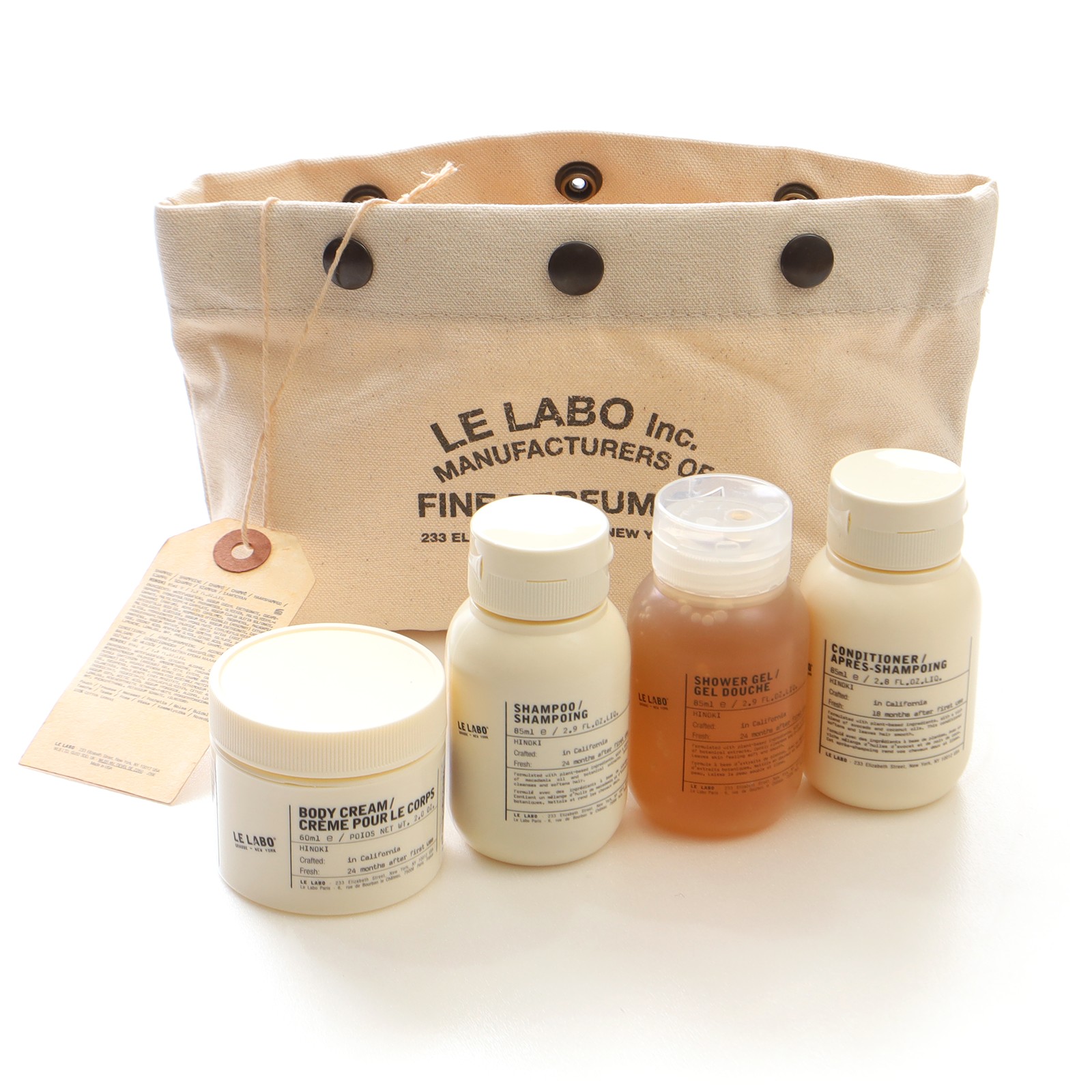 楽天市場】LE LABO バス&ボディ TRAVEL SET HINOKI ルラボ バスグッズ