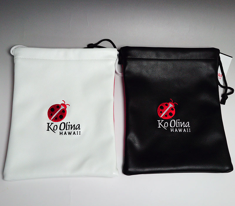 Ko Olina ゴルフバッグ 黒 てんとう虫刺繍 靴入れ Ko Olina ゴルフ