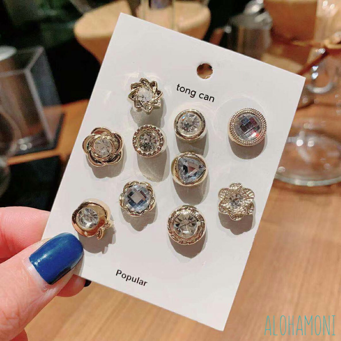 楽天市場】ブローチ タックピン 10個 セット マグネット ピンブローチ