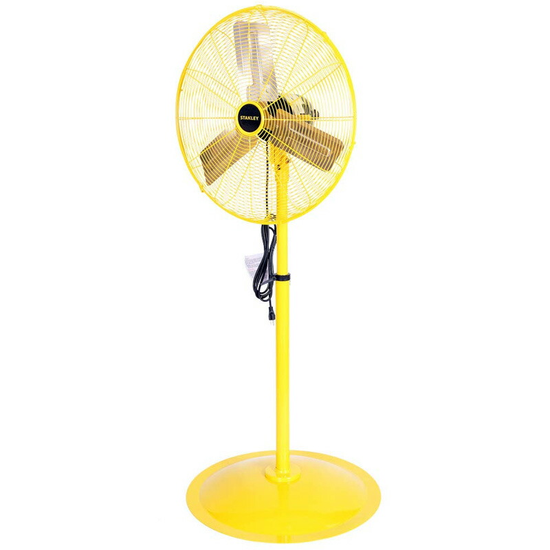 楽天市場】扇風機 高さ最大188cm 金属製 イエロー 黄色 スタンレー