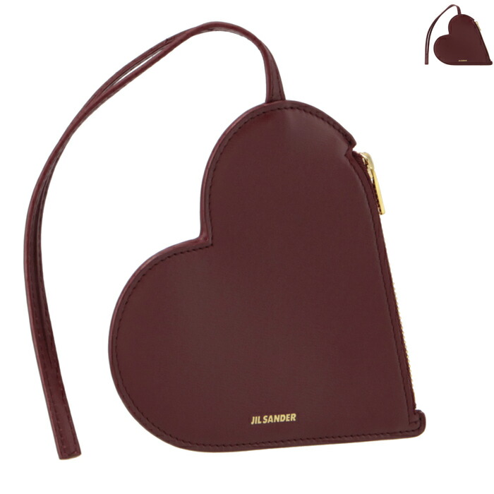 楽天市場】ジル サンダー JIL SANDER ポーチ ハート ストラップ 小物
