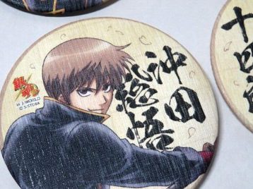 楽天市場】ZAK 銀魂 缶バッチコレクション J-WORLD 和紙 5点セット