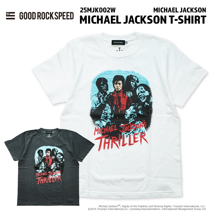 楽天市場】GOOD ROCK SPEED MICHAEL JACKSON T-SHIRT グッドロック