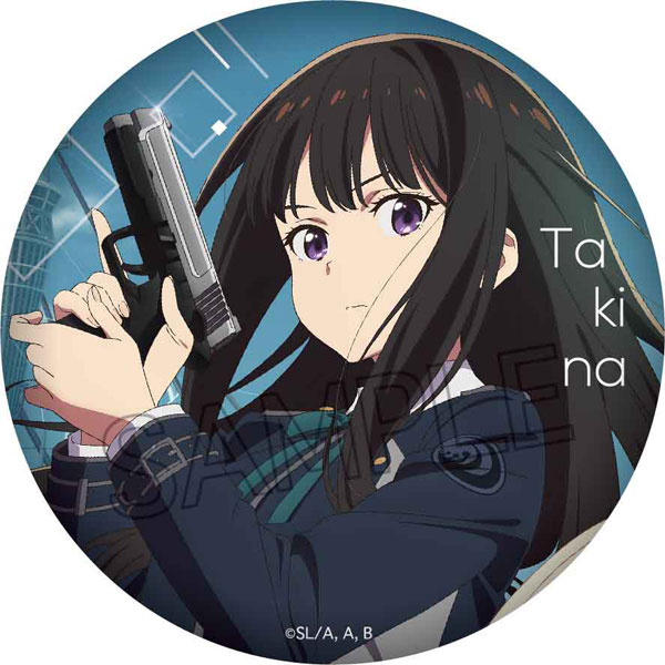 楽天市場】リコリス・リコイル 和紙缶バッジ 井ノ上たきな B