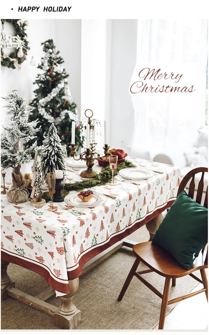 楽天市場】テーブルクロス クリスマス クリスマステーブル