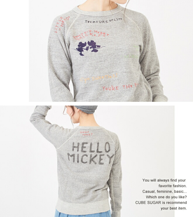 楽天市場】ミッキートレーナー / DENIM DUNGAREE(デニムアンド