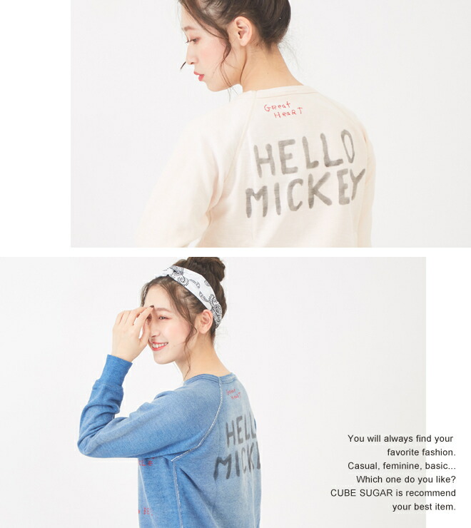 デニム＆ダンガリー 新品タグ付 ミッキー ロンT 02 デニム＆ダンガリー