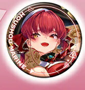 楽天市場】ホロライブ hololive Art Selection オンリー缶バッジ 宝鐘