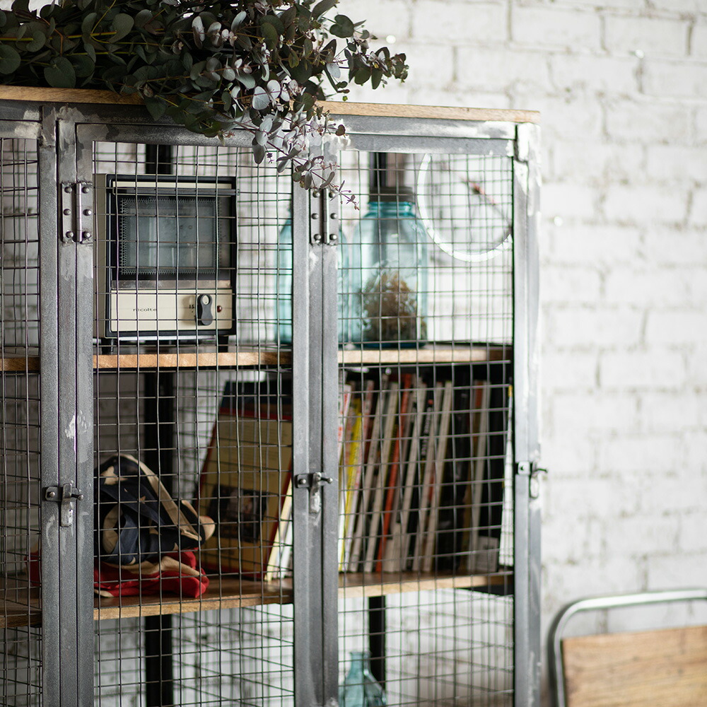 楽天市場】シェルフ 古材 家具 ラック キャビネット オープンシェルフ