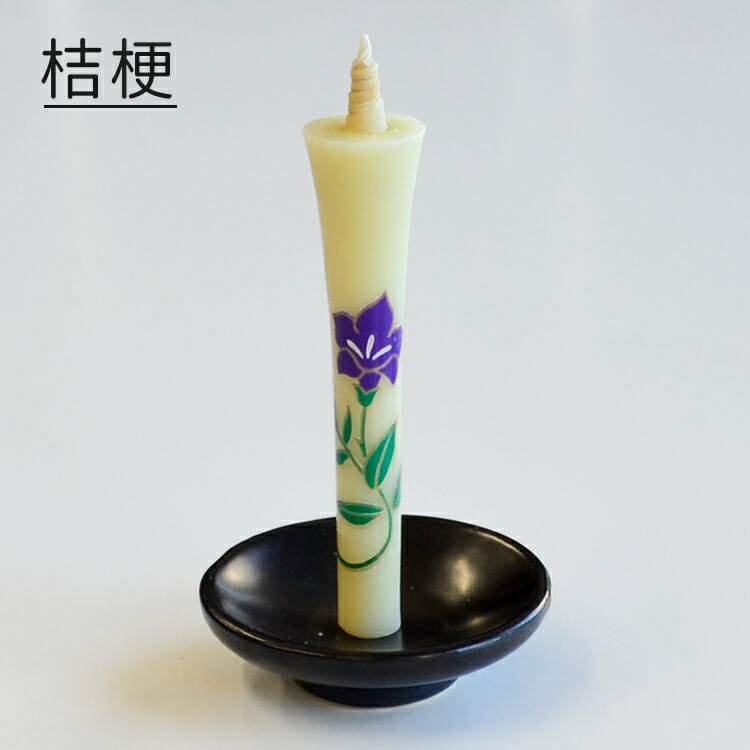 楽天市場】ミニ燭台ギフト「四季あかり」転写和ろうそく4本入【90908