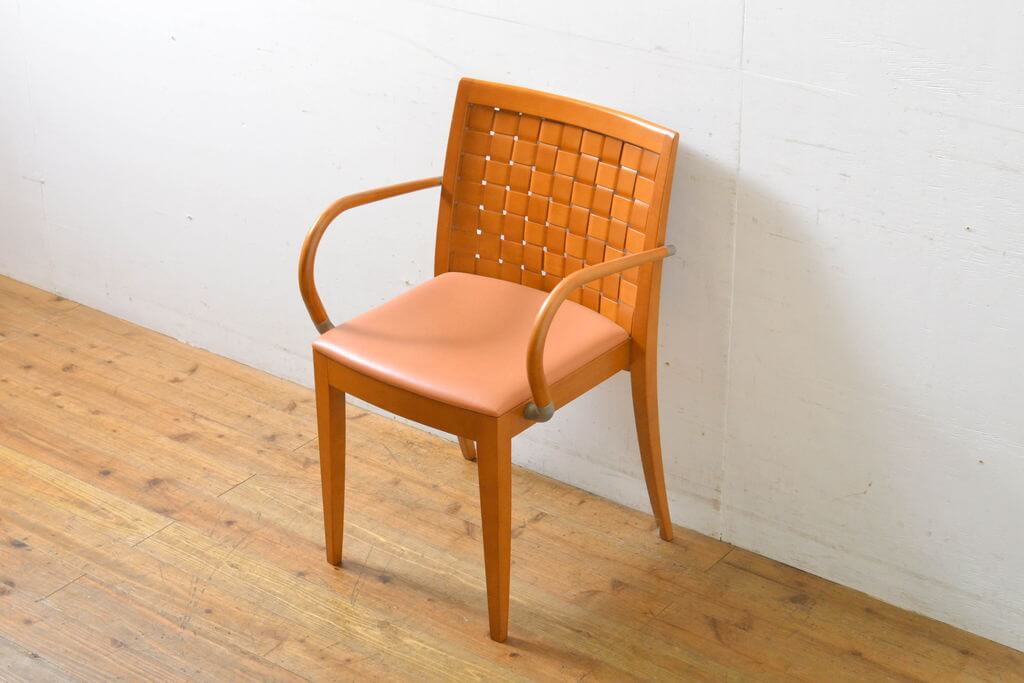 EJI57 アルフレックス LUCA アームチェア ダイニングチェア 川上元美