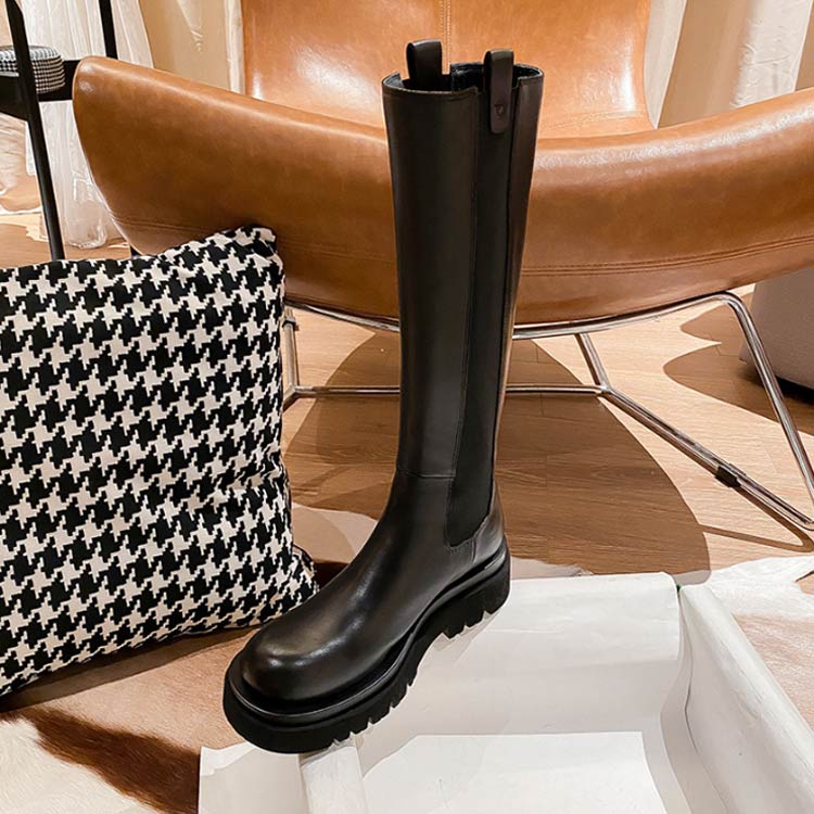 楽天市場】 細見え レディース 脚長 歩きやすい 本革 ブーツ 効果