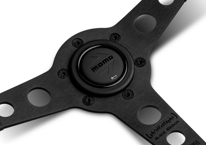 楽天市場】正規品 MOMO モモ ステアリング Prototipo Black Edition