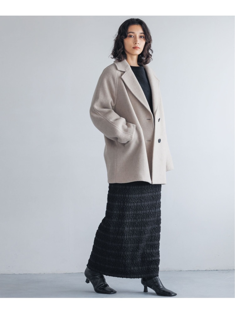 楽天市場】【SALE／21%OFF】スーパー100メルトンジャケットコート A