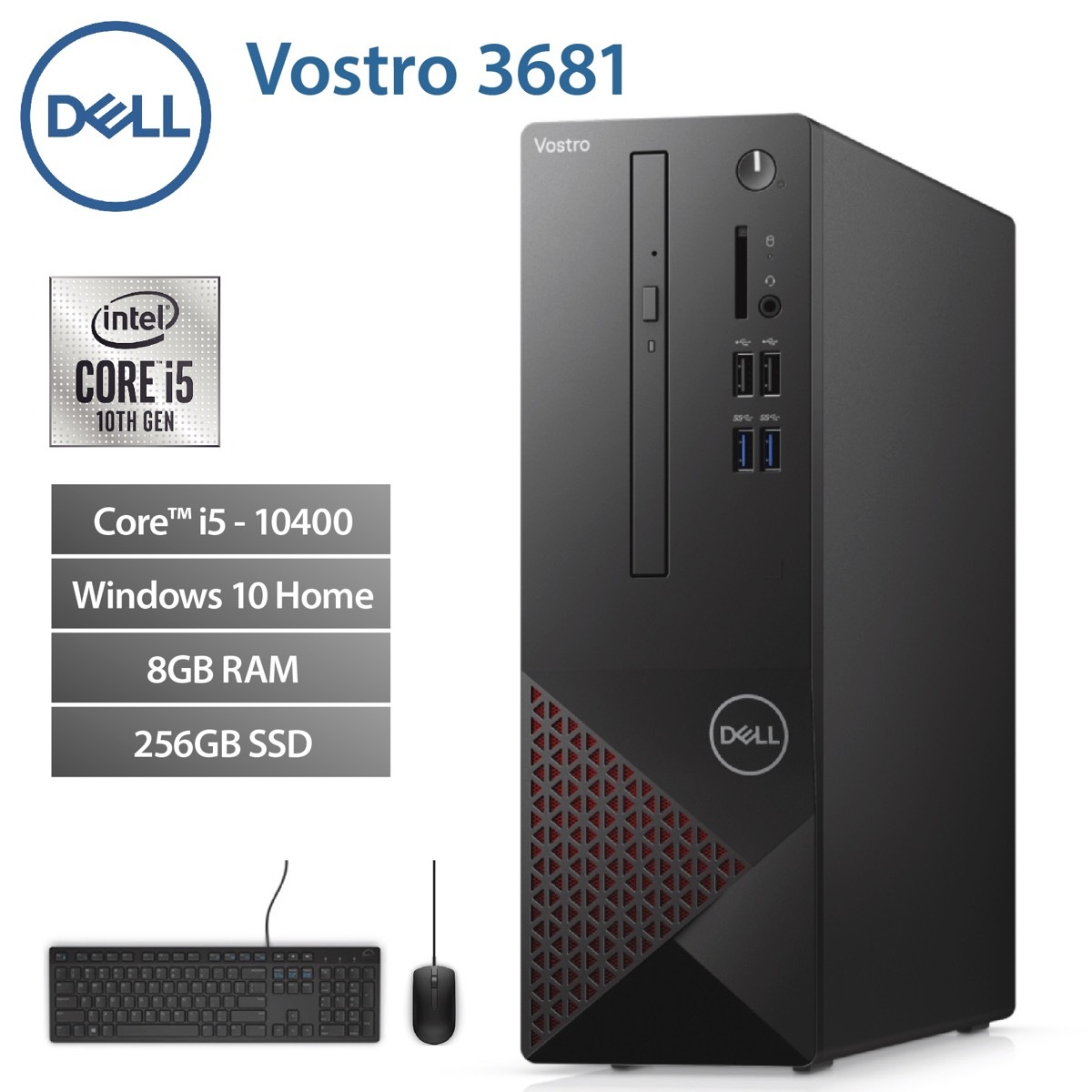 楽天市場】Dell Vostro3681 Win10 Intel Core Core i5-10400 4.3GHz
