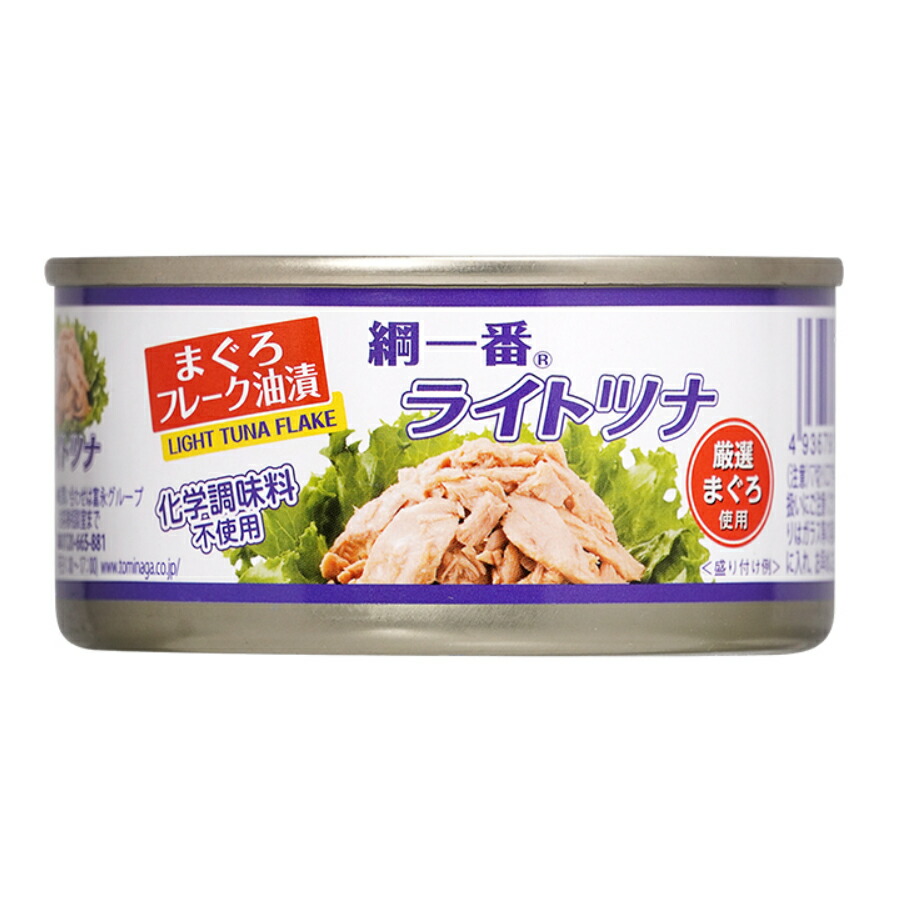 楽天市場】綱一番 ライト ツナ 185g ( シーチキン / ツナ缶 / 缶詰