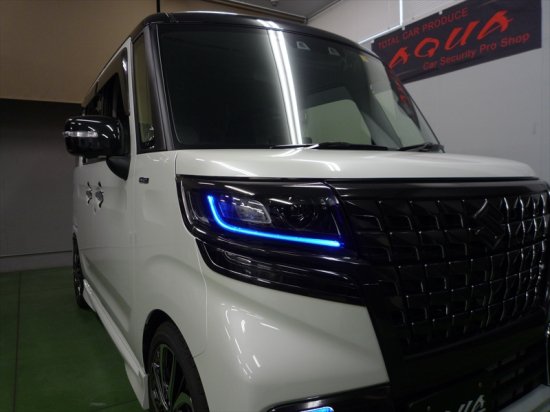 楽天市場】スペーシアカスタムハイブリッドMK53S ヘッドライトフィルム