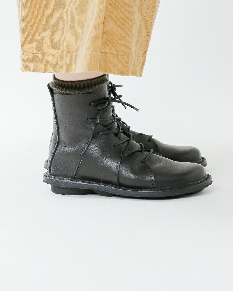 楽天市場】trippen トリッペン カウレザー レースアップ ショート