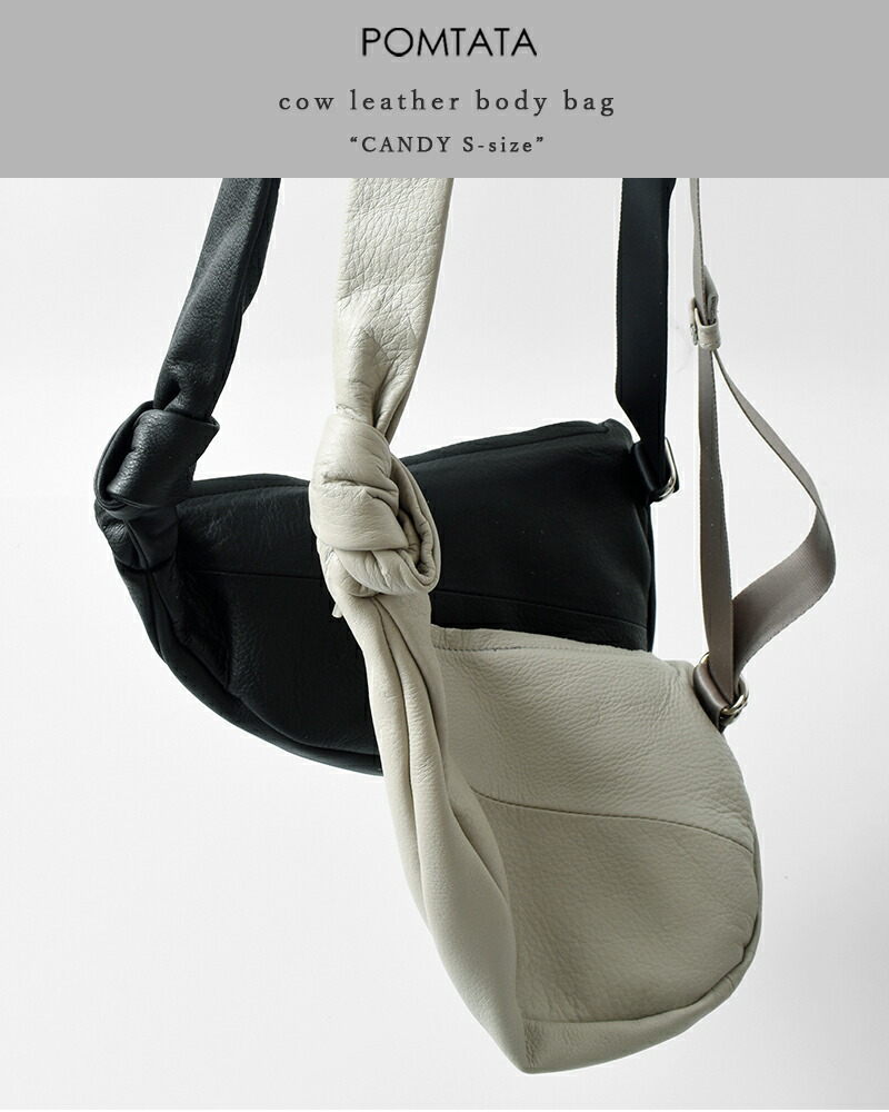 楽天市場】セール【20%OFF】POMTATA ポンタタ カウレザー ボディバッグ