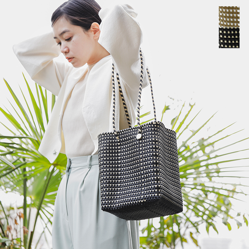 楽天市場】Letra レトラ メルカドバケットバッグ ロングハンドル ミニ