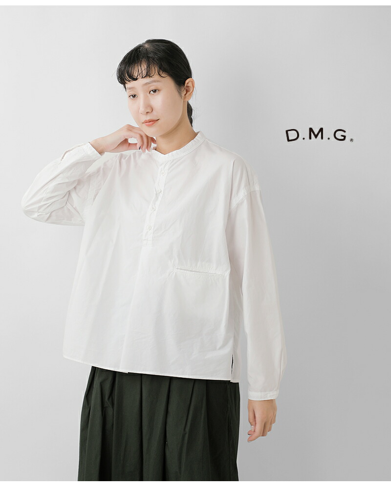 楽天市場】D.M.G. ドミンゴ コットン プルオーバー シャツ 16-0837x