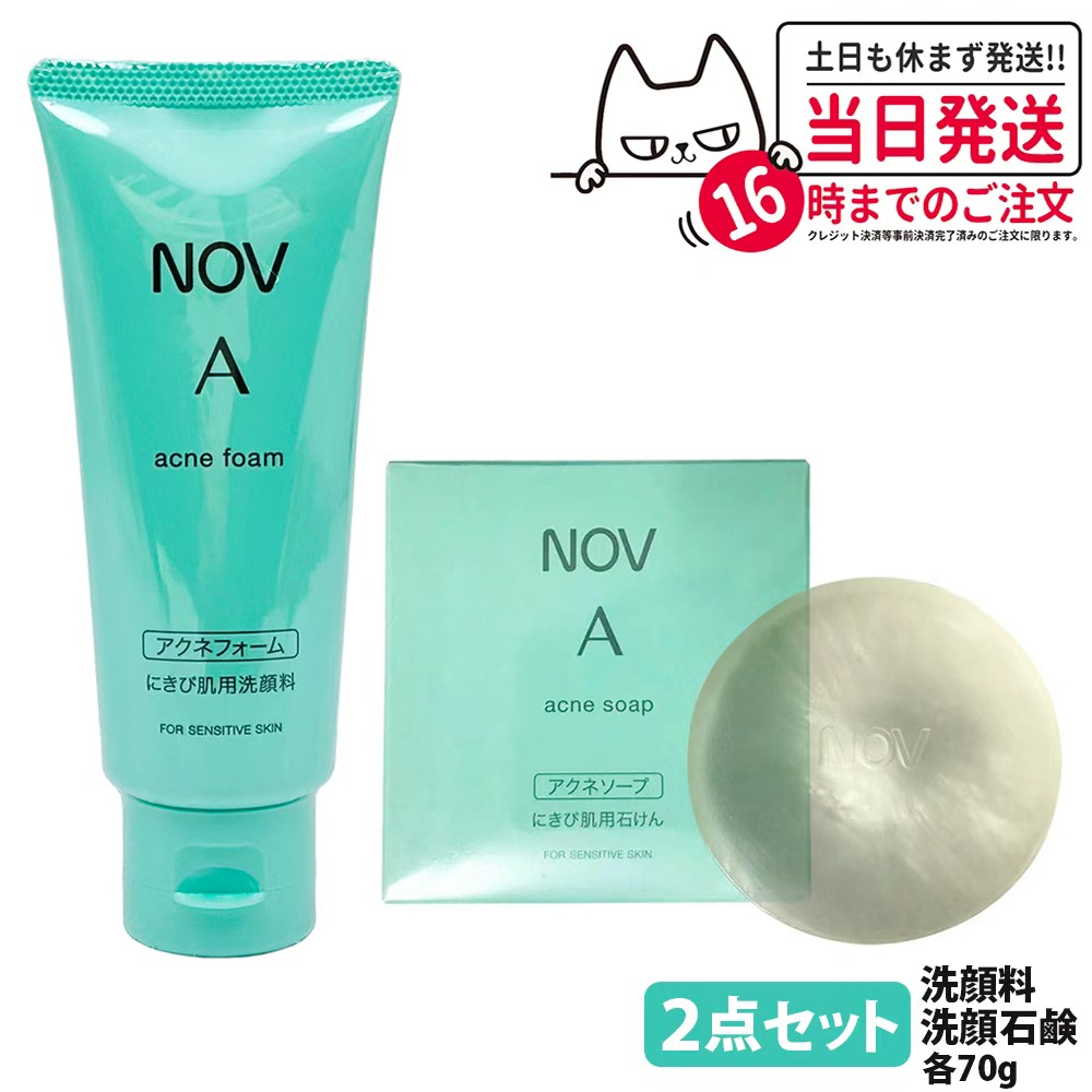 楽天市場】【国内正規品】常盤薬品 NOV ノブ A アクネフォーム 70g