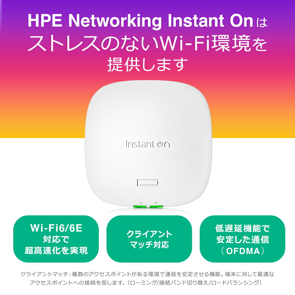楽天市場】【公式】HPE Networking Instant On AP32 (JP) PSU Bundle