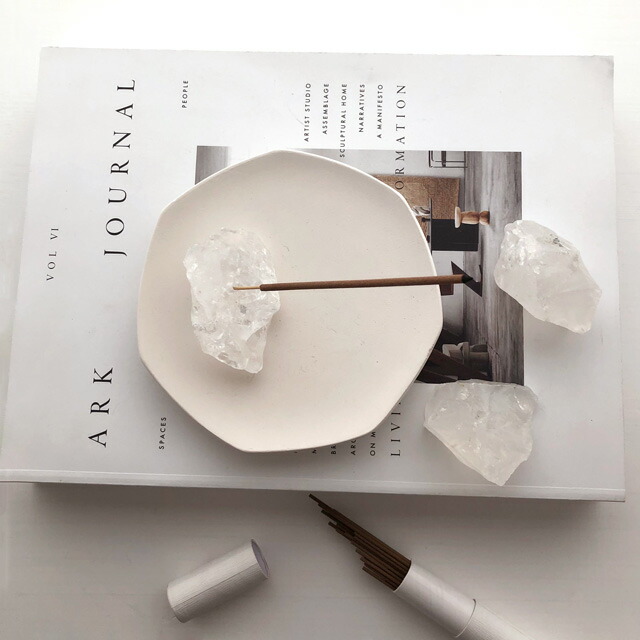 楽天市場】天然石 ストーン インセンスホルダー お香立て【ART OF