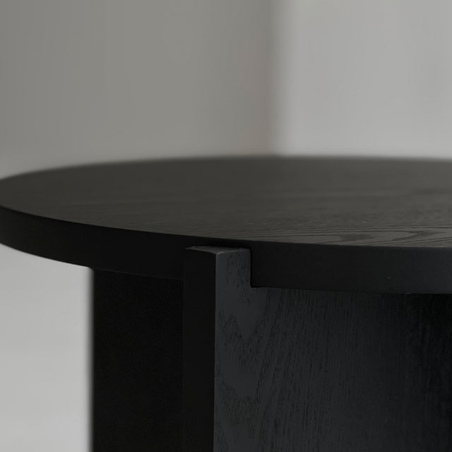 楽天市場】geometric ブラック サイドテーブル【ART OF BLACK】 : ART