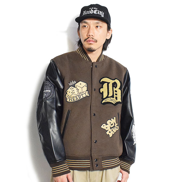 楽天市場】BEN DAVIS ベンデイビス BD STADIUM JACKET メンズ