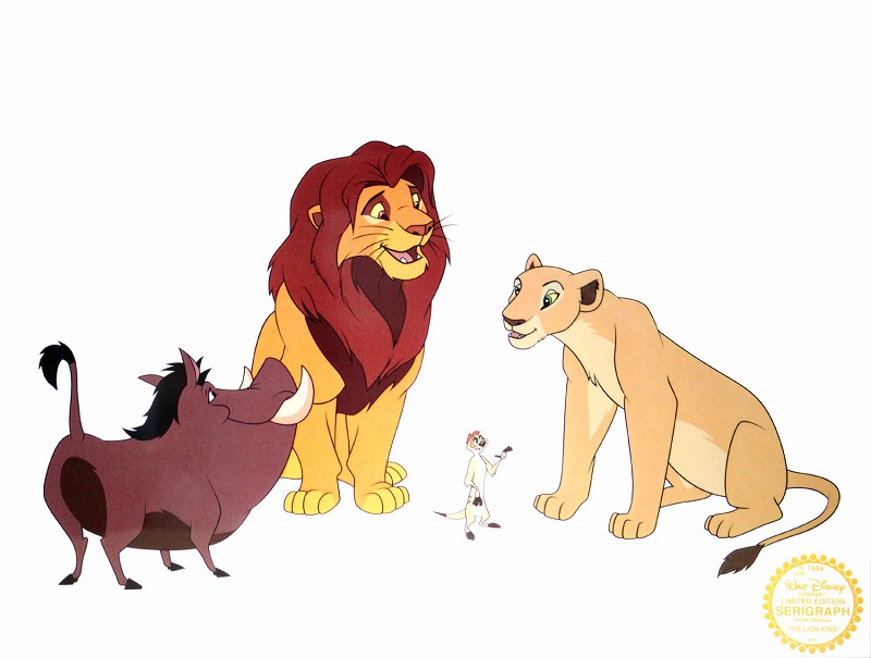 楽天市場】【レビュー特典付き】ディズニー セル画「ライオン キング