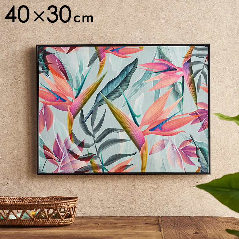 楽天市場】アートフレーム アートパネル フラワー 花 ボタニカル