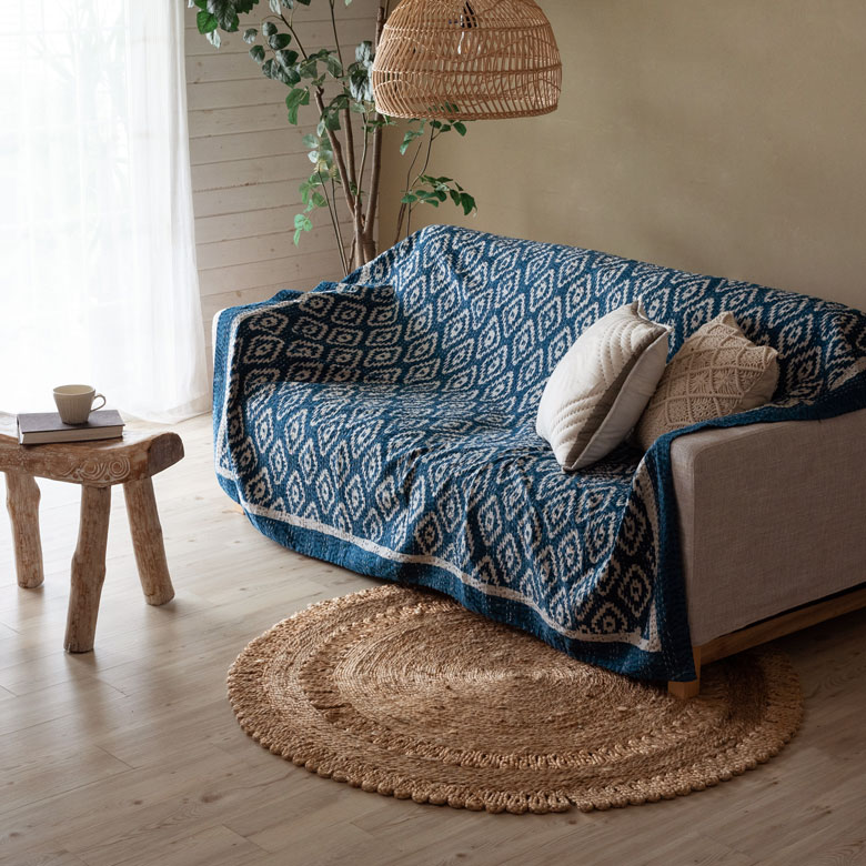 楽天市場】マルチカバー マルチ キルト カバー 大判 ブランケット