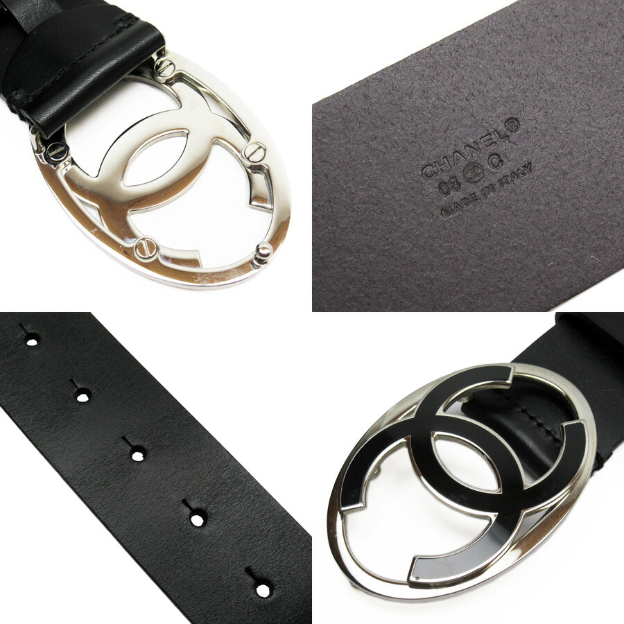 楽天市場】シャネル CHANEL ベルト（75/30） ココマーク ブラック