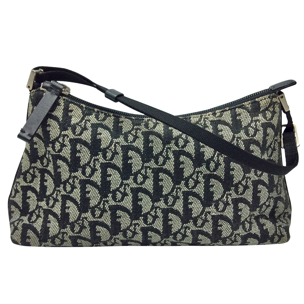 楽天市場】【中古】Christian Dior トロッター ポーチ ハンドバッグ