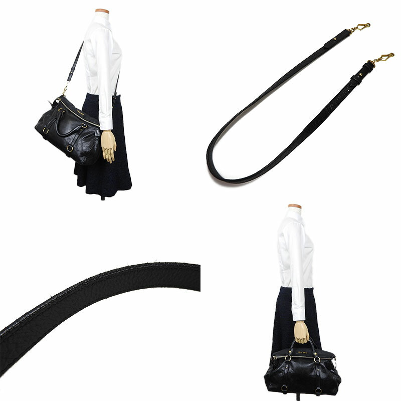 楽天市場】○【中古】ミュウミュウ MIU MIU 2WAYハンドバッグ RT0365