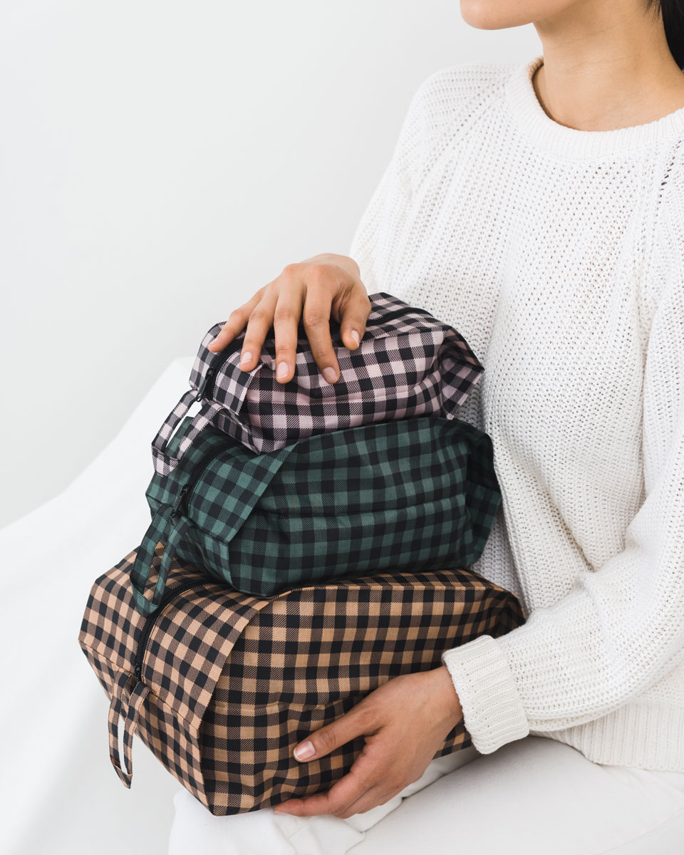 楽天市場】トラベルポーチ BAGGU 3D ZIP 3点セット おしゃれ！ バグゥ