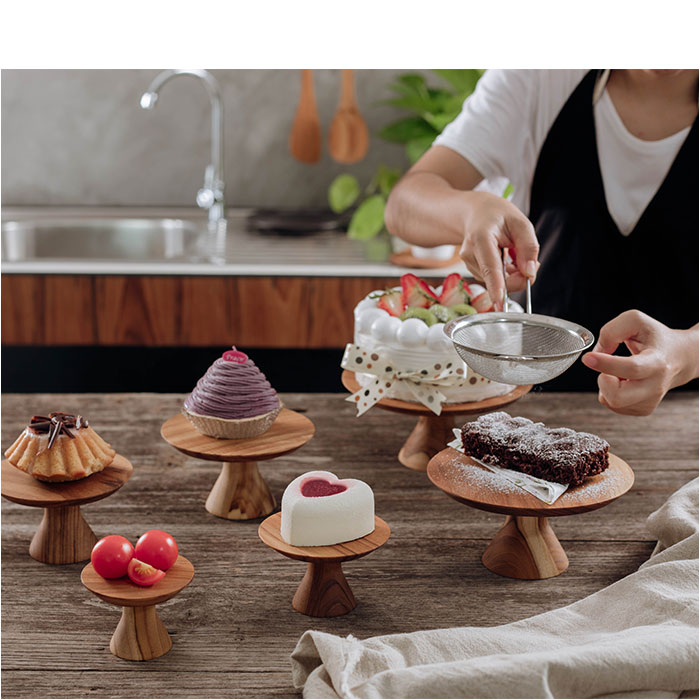 楽天市場】ケーキスタンド 木 通販 ウッドコンポート 18.5cm