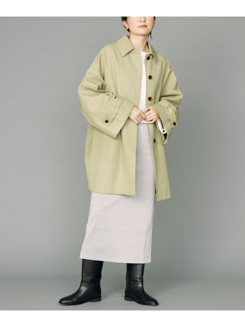 楽天市場】【SALE／40%OFF】ミディーステンカラーコート BABYLONE