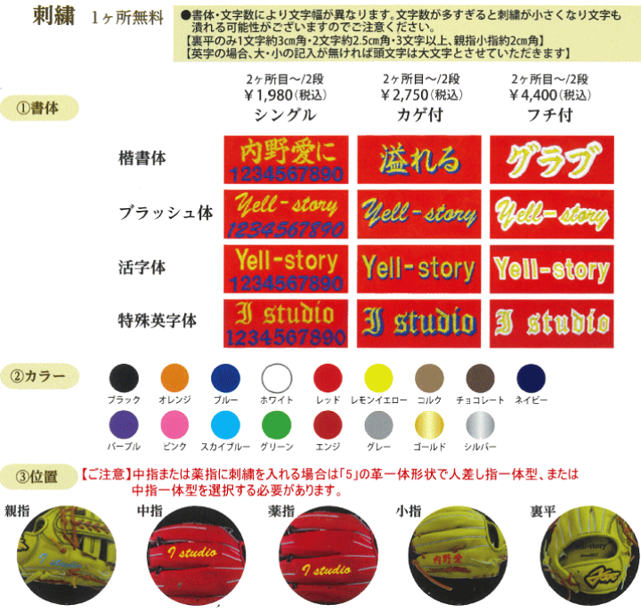 楽天市場】野球 YSR エールストーリー 硬式オーダーグラブ オーダー