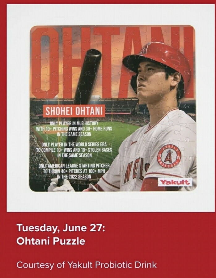 楽天市場】アメリカ限定ロサンゼルス エンジェルス大谷翔平選手 パズル