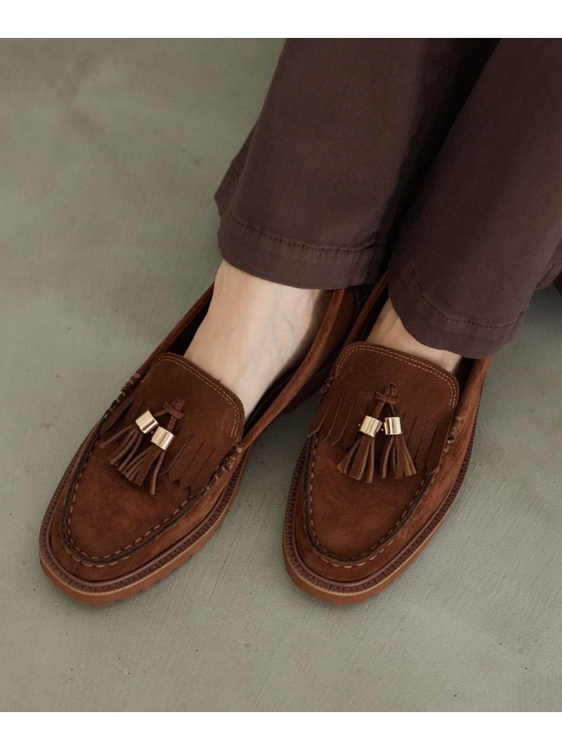 楽天市場】【Mazell】スエードタッセルローファー【WEB限定カラー