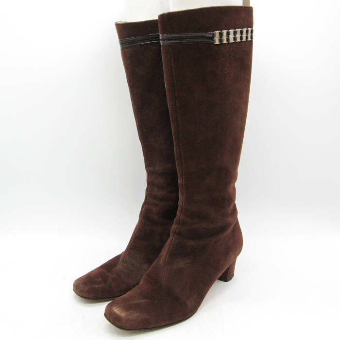 楽天市場】ロングブーツ レディース（ブランドフェラガモ）（ブーツ