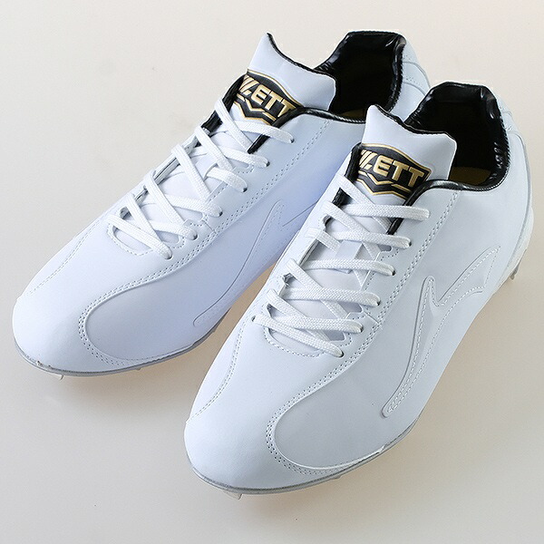 楽天市場】【交換往復送料無料】 野球 スパイク 金具 大人 白 ZETT