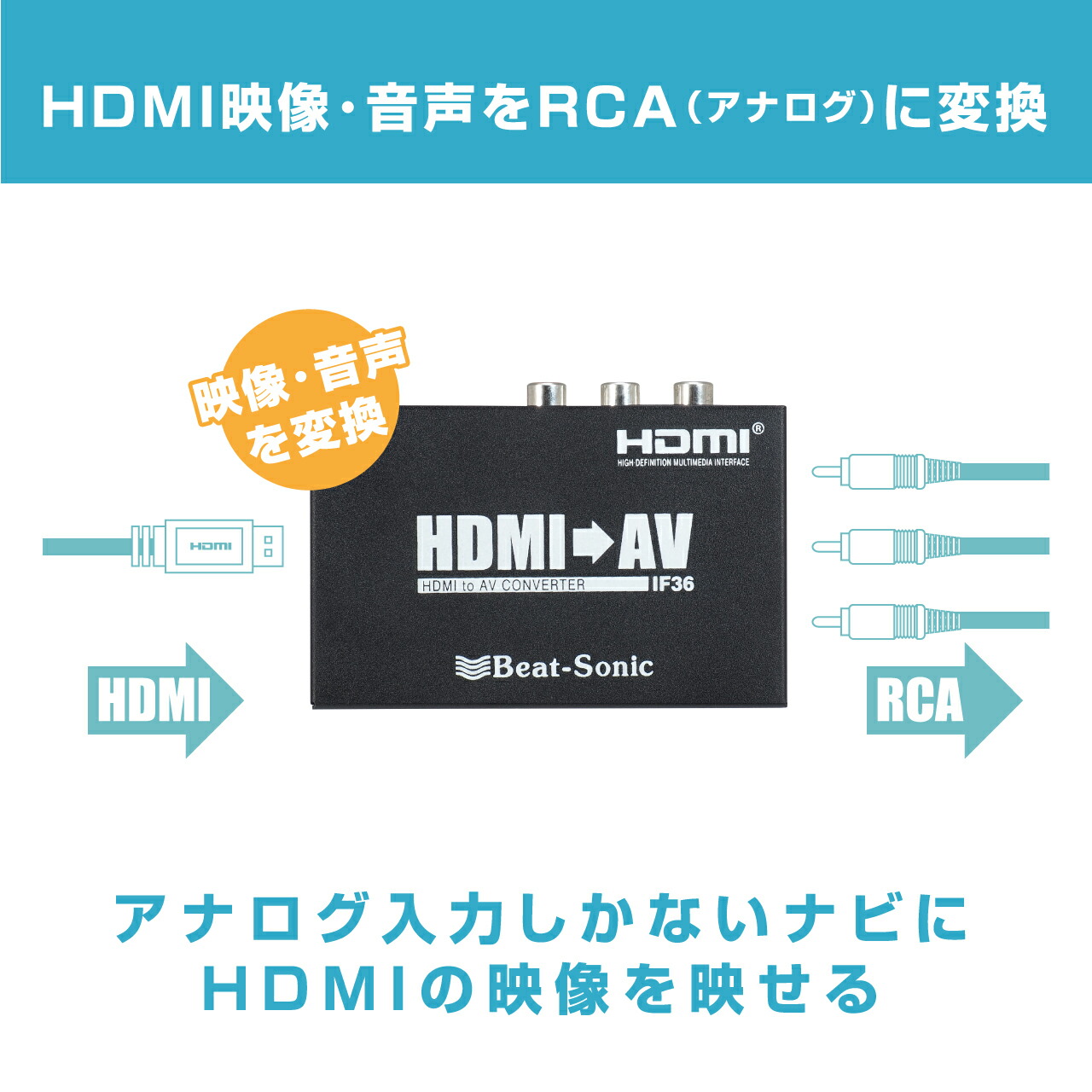 アルファード ミラーリング IF36 VIK-T74 テレビキット HDMI Beatー